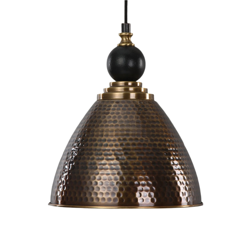 Lighting Adastra 1 Light Antique Brass Pendant 