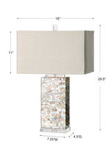 Lighting Aden Capiz Shell Lamp 