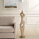 Lighting Almyra Solid Wood Floor Lamp 
