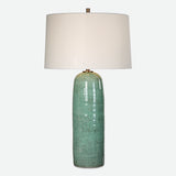 Lighting Andale Crackled Teal Table Lamp 