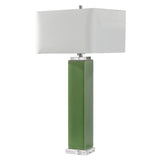 Lighting Aneeza Tropical Green Table Lamp 