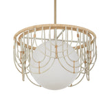 Lighting Arches 1 Light Rattan Pendant 