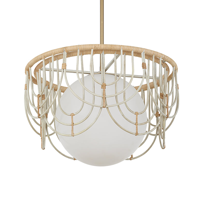Lighting Arches 1 Light Rattan Pendant 