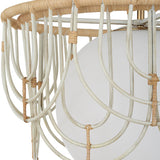 Lighting Arches 1 Light Rattan Pendant 