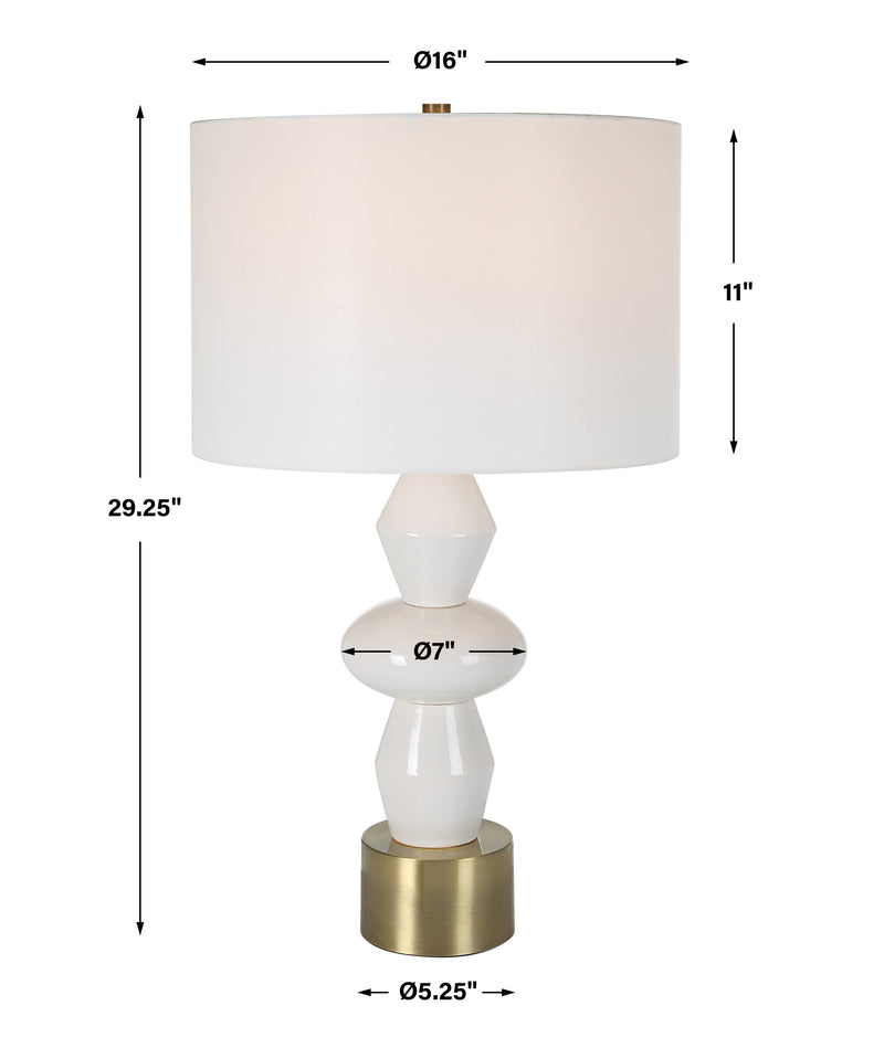 Lighting Architect White Table Lamp 