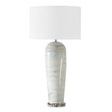 Lighting Arden White Glaze Table Lamp 