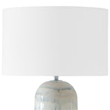 Lighting Arden White Glaze Table Lamp 