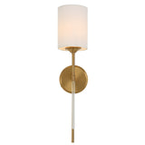 Lighting Awyr 1 Light Brass Sconce 