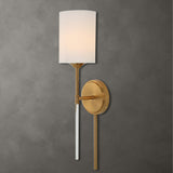 Lighting Awyr 1 Light Brass Sconce 