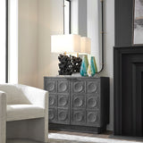 Lighting Basalt Black Stone Table Lamp 
