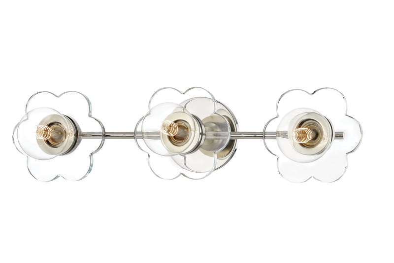 Lighting - Bath And Vanity Alexa 3 Light Bath // Polished Nickel 