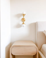 Lighting - Bath And Vanity Ariana 2 Light Bath Bracket // Aged Brass 