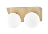 Lighting - Bath And Vanity Aspyn 2 Light Bath Bracket // Aged Brass 