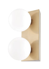 Lighting - Bath And Vanity Aspyn 2 Light Bath Bracket // Aged Brass 