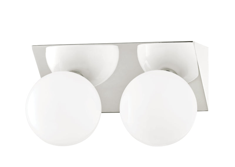 Lighting - Bath And Vanity Aspyn 2 Light Bath Bracket // Polished Nickel 