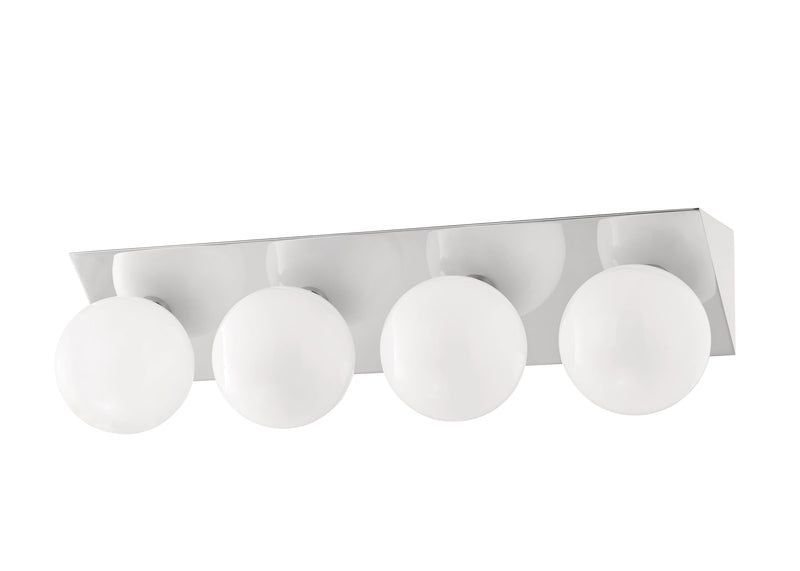 Lighting - Bath And Vanity Aspyn 4 Light Bath Bracket // Polished Nickel 