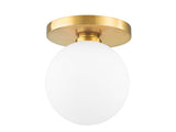 Lighting - Bath And Vanity Baird 1 Light Bath Bracket // Aged Brass 