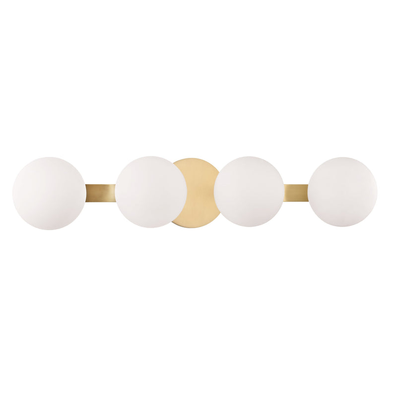 Lighting - Bath And Vanity Baird 4 Light Bath Bracket // Aged Brass 