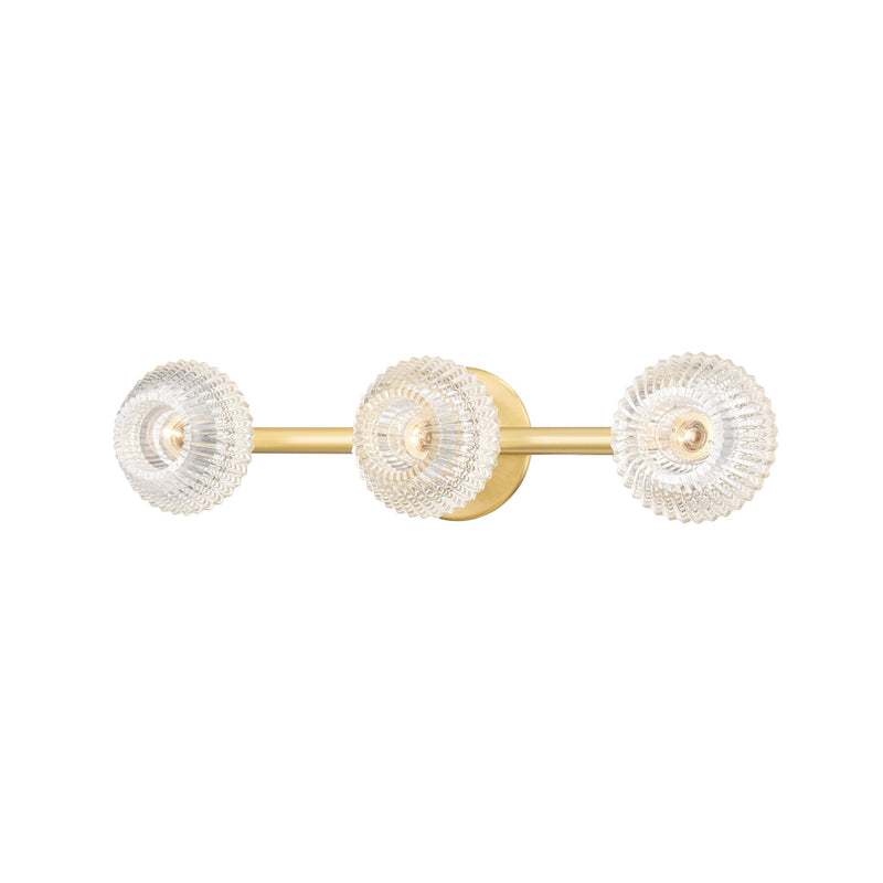 Lighting - Bath And Vanity Barclay 3 Light Bath Bracket // Aged Brass 