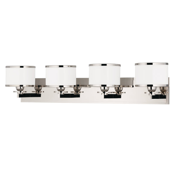 Lighting - Bath And Vanity Basking Ridge 4 Light Bath Bracket // Polished Nickel 