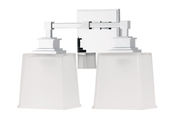 Lighting - Bath And Vanity Berwick 2 Light Bath Bracket // Polished Chrome 