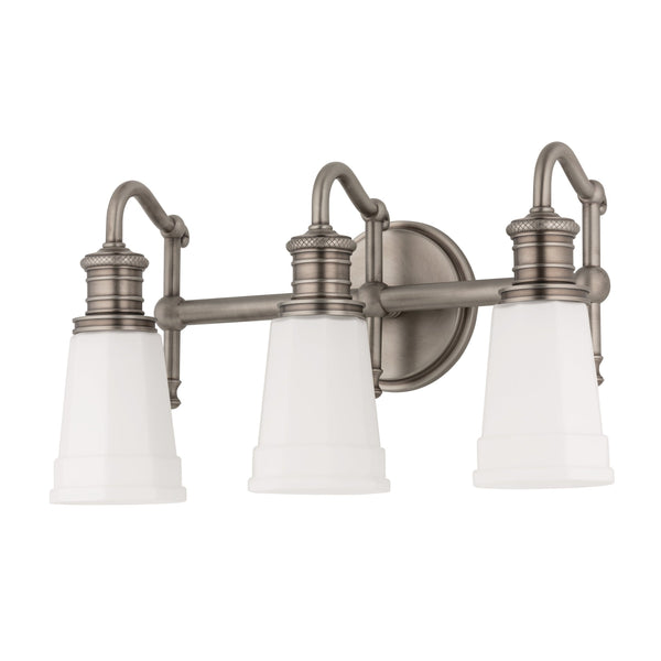 Lighting - Bath And Vanity Bradford 3 Light Bath Bracket // Antique Nickel 