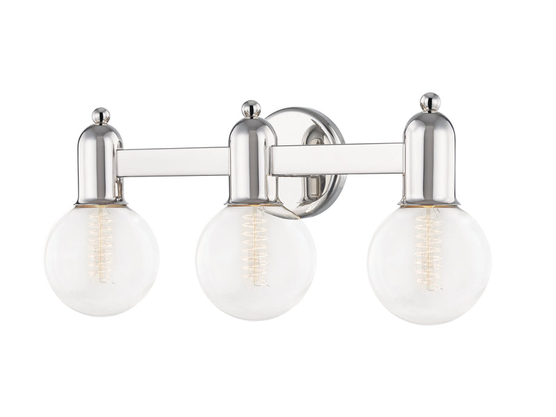 Lighting - Bath And Vanity Bryce 3 Light Bath Bracket // Polished Nickel 