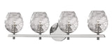 Lighting - Bath And Vanity Burns 4 Light Bath Bracket // Polished Nickel 