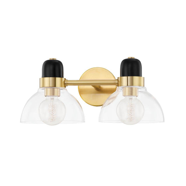 Lighting - Bath And Vanity Camile 2 Light Bath Bracket // Aged Brass 