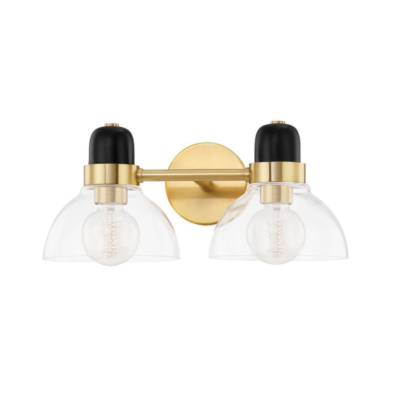 Lighting - Bath And Vanity Camile 2 Light Bath Bracket // Aged Brass 