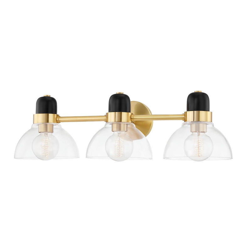 Lighting - Bath And Vanity Camile 3 Light Bath Bracket // Aged Brass 