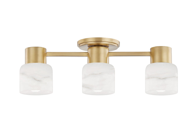 Lighting - Bath And Vanity Centerport 3 Light Bath Bracket // Aged Brass 