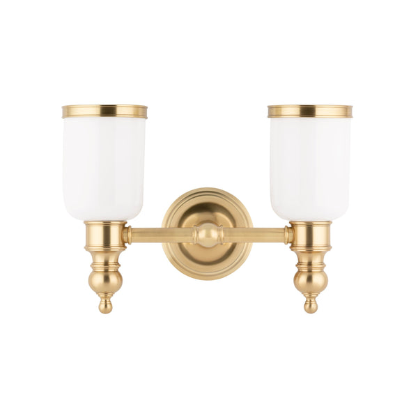 Lighting - Bath And Vanity Chatham 2 Light Bath Bracket // Aged Brass 