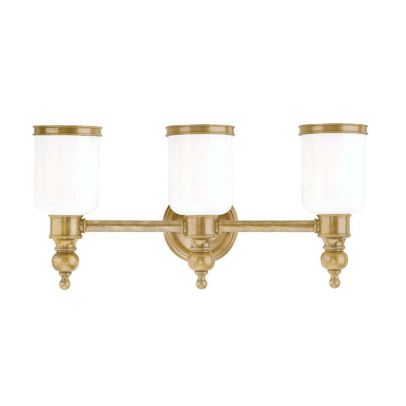 Lighting - Bath And Vanity Chatham 3 Light Bath Bracket // Aged Brass 