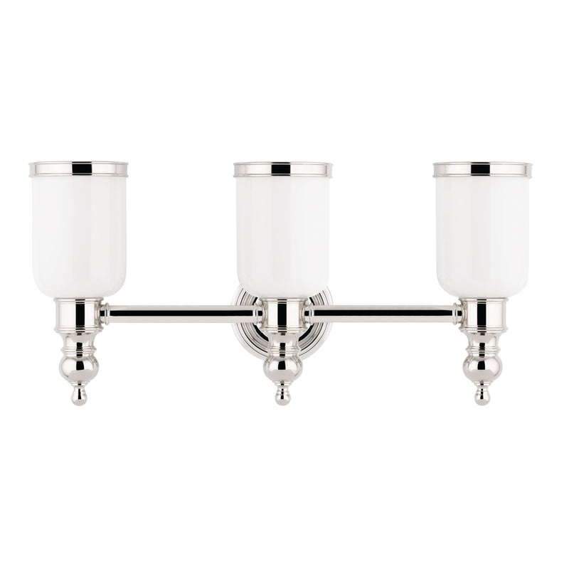 Lighting - Bath And Vanity Chatham 3 Light Bath Bracket // Polished Nickel 