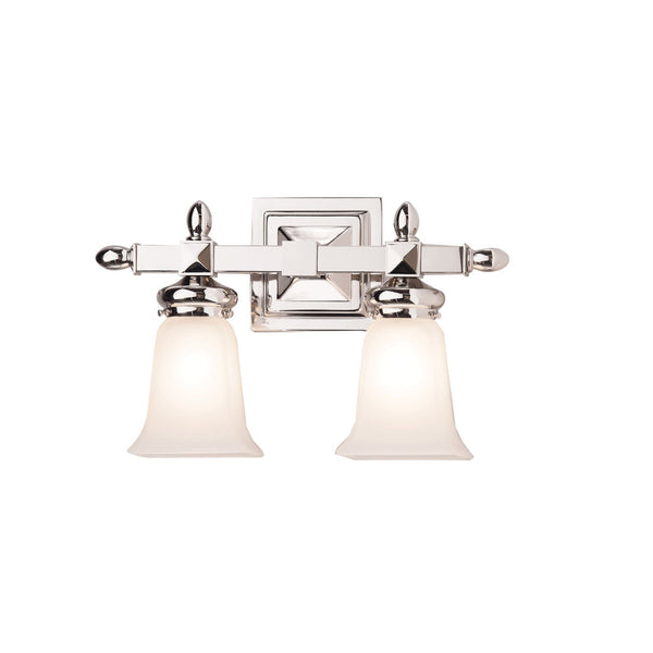 Lighting - Bath And Vanity Cumberland 2 Light Bath Bracket // Satin Nickel 