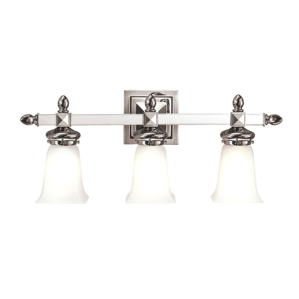 Lighting - Bath And Vanity Cumberland 3 Light Bath Bracket // Polished Nickel 