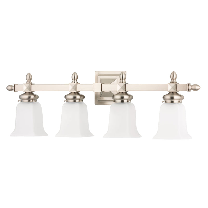 Lighting - Bath And Vanity Cumberland 4 Light Bath Bracket // Satin Nickel 