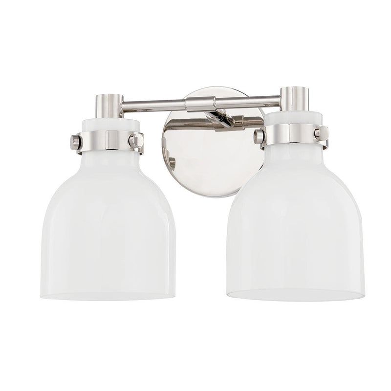 Lighting - Bath And Vanity Elli 2 Light Bath Sconce // Polished Nickel 