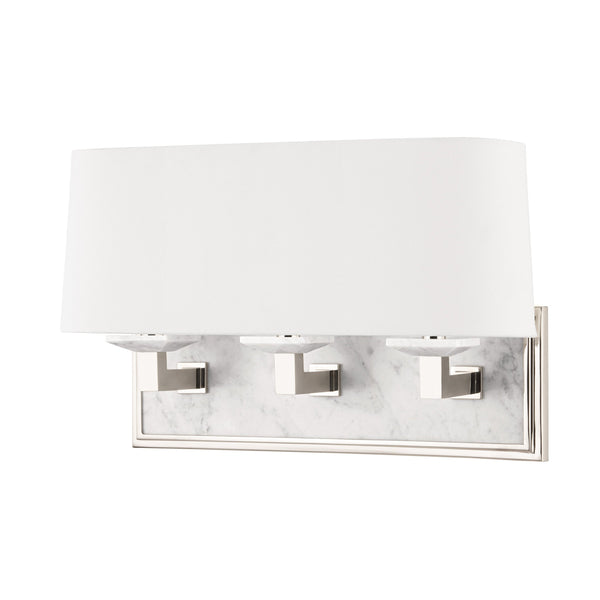 Lighting - Bath And Vanity Elwood 3 Light Bath Bracket // Polished Nickel 