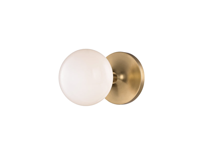 Lighting - Bath And Vanity Fleming 1 Light Bath Bracket // Aged Brass 