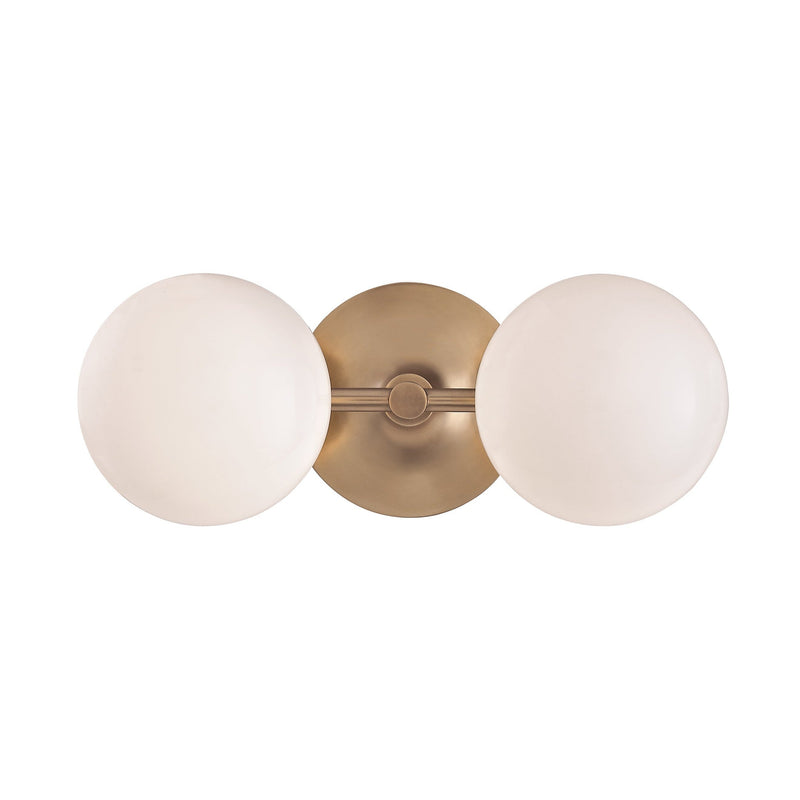 Lighting - Bath And Vanity Fleming 2 Light Bath Bracket // Aged Brass 