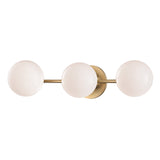 Lighting - Bath And Vanity Fleming 3 Light Bath Bracket // Aged Brass 