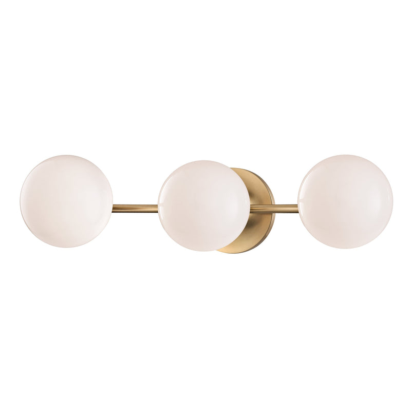 Lighting - Bath And Vanity Fleming 3 Light Bath Bracket // Aged Brass 