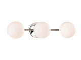 Lighting - Bath And Vanity Fleming 3 Light Bath Bracket // Polished Nickel 