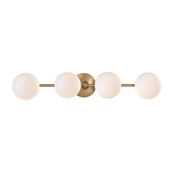 Lighting - Bath And Vanity Fleming 4 Light Bath Bracket // Aged Brass 