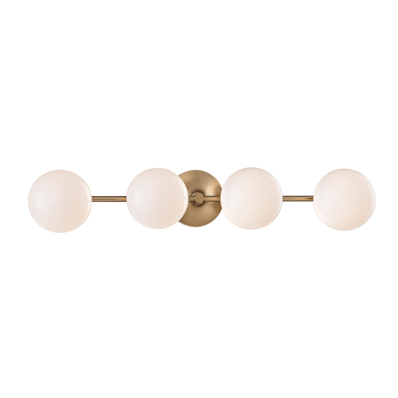 Lighting - Bath And Vanity Fleming 4 Light Bath Bracket // Aged Brass 