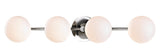 Lighting - Bath And Vanity Fleming 4 Light Bath Bracket // Polished Nickel 