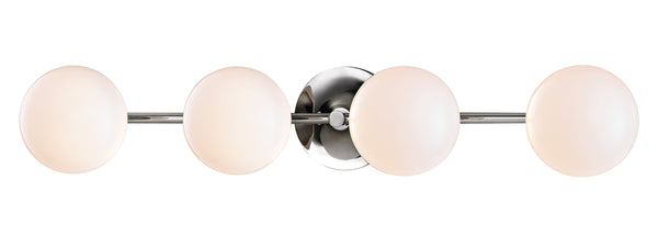 Lighting - Bath And Vanity Fleming 4 Light Bath Bracket // Polished Nickel 