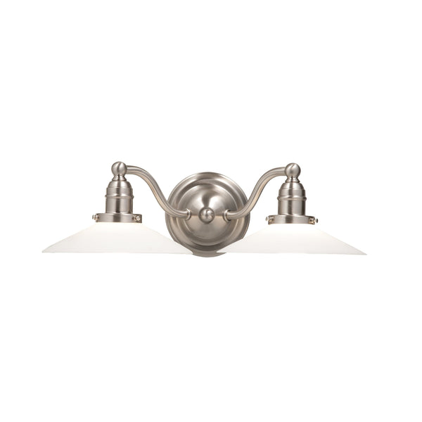 Lighting - Bath And Vanity Hadley 2 Light Bath Bracket // Satin Nickel 